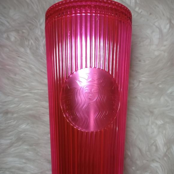 Starbucks Coffee Venti Size Metallic Pink Cup. - Picture 3 of 6